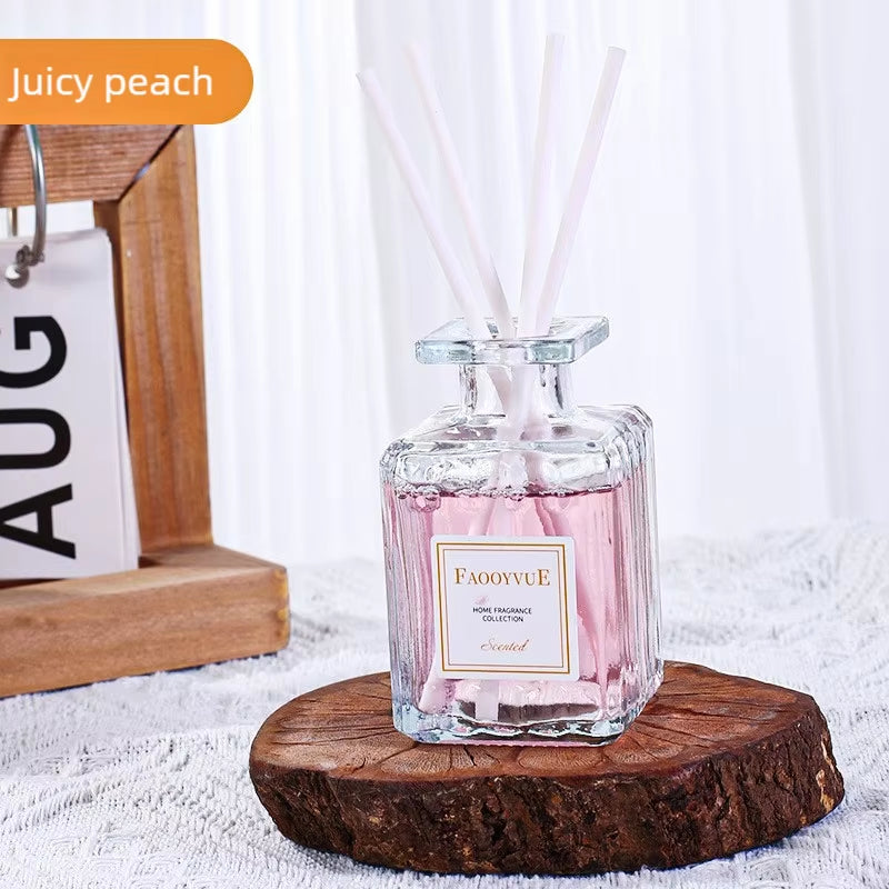Private Label Lavender Reed Diffuser Long Lasting Air Freshener Home Fragrance Aromatherapy Indoor Room Aroma Decorative Scent